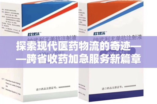 揭阳探索现代医药物流的奇迹——跨省收药加急服务新篇章